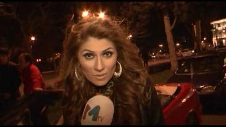 Müğənni Samira gecə yarısı klip çəkilişində