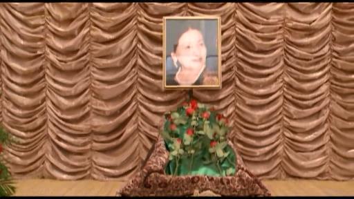 Şəfiqə Axundova ilə vida mərasimi 