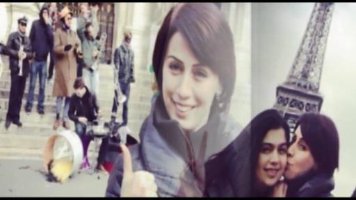 Roza Zərgərli qızı ilə Parisdə