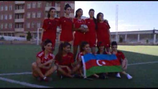 “Miss Eurovision” gözəlləri bu dəfə futbol oynadılar
