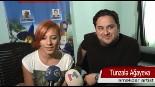 Məşhur cizgi filmi Murad Dadaşov və Tünzalə Ağayevanın səsi ilə