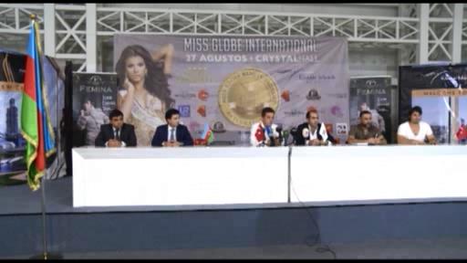 "Miss Globe International" gözəllik müsabiqəsinin mətbuat konfransı keçirildi 