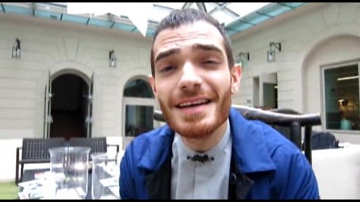 Elnur Hüseynovun Macarıstandakı promo-turundan video