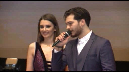 Çağatay Ulusoy və Leyla Lidiya Bakıda