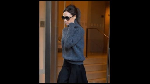 Viktoriya Bekhem arıq olduğunu gizlətməyə çalışır