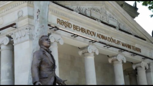 Rəşid Behbudovun heykəli ucaldıldı