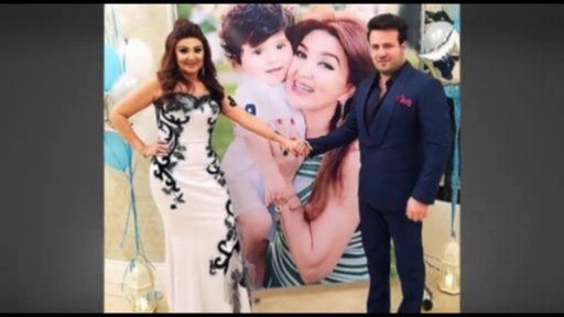 Nazpəri Dostəliyeva nəvəsi üçün ad günü keçirdi 