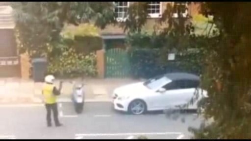 Nigar Camalı Londonda polis cərimələdi