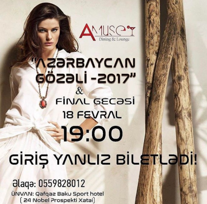“Azərbaycan Gözəli - 2017”-nin finalı