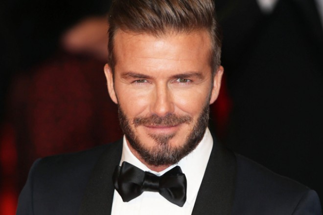 Devid Behkem Zeytunla gəzintidə - foto