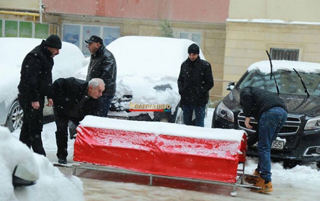 Şahin Zəkizadəylə vida mərasimi - fotolar