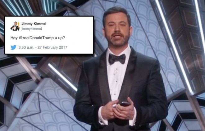 Aparıcı Trampa mesaj yazdı