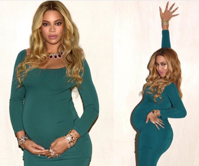 Hamilə Beyonsun cazibədar fotoları