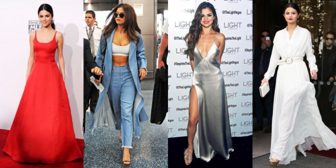 &nbsp;Selenanın diqqətçəkən libasları