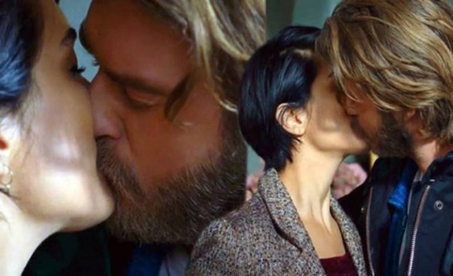 Kıvançla Tuba öpüşdü - video