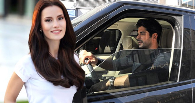 Burak Özçivitdən Fahriyəyə jest - fotolar