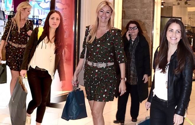 İki məşhur aktrisa alış-veriş mərkəzində&nbsp;