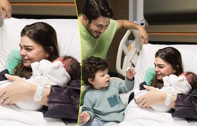 Pelin Karahan ikinci dəfə ana oldu - foto
