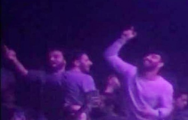 Türkiyəli futbolçular gecə klubunda