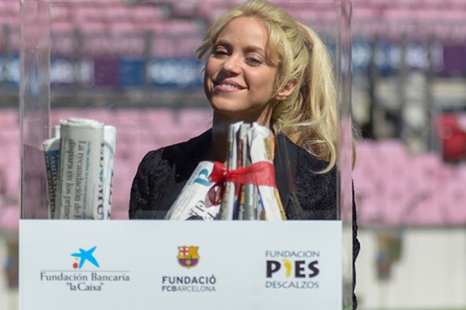 Şakira xeyriyyə tədbirində - foto