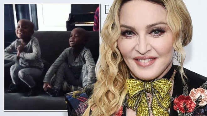Madonna əkiz qızlarının videosunu paylaşdı