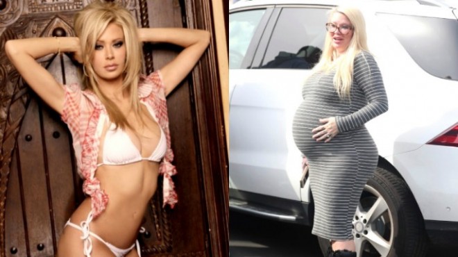 Porno ulduzu tanınmaz halda - foto