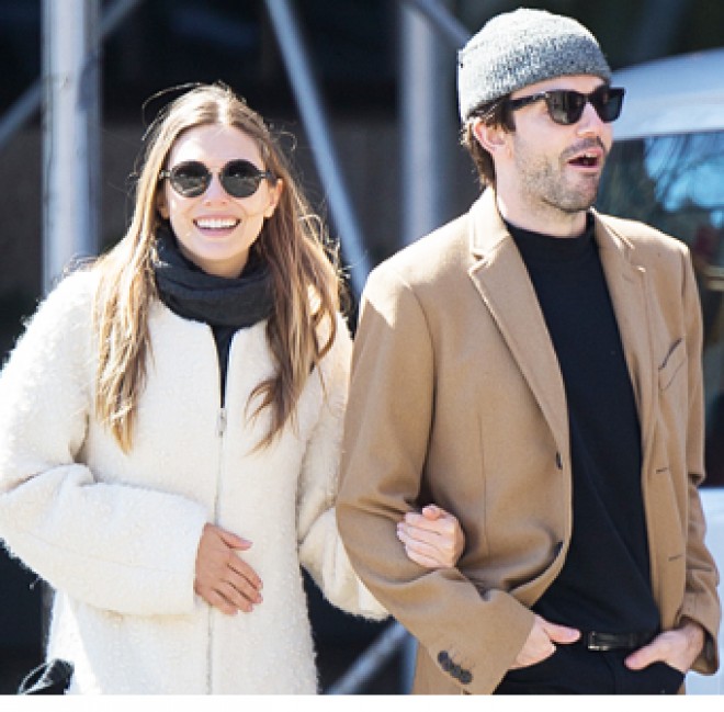 Elizabeta Olsen yeni sevgilisi ilə - fotolar