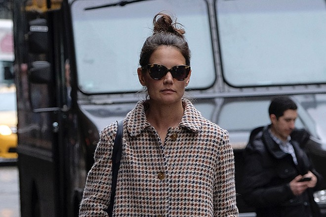 &nbsp;38 yaşlı Keti Holms Nyu-York küçələrində - fotolar