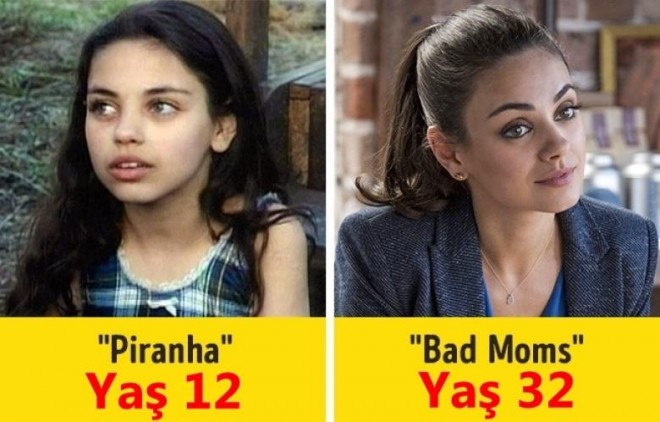 İlk filmlərindən bəri dəyişən 12 aktrisa