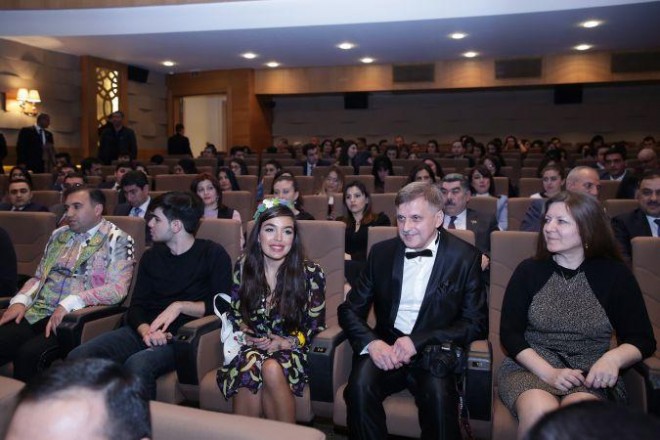Leyla Əliyeva təqdimatda - fotolar