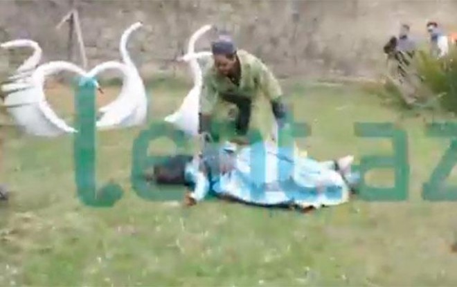 Bakıda bayram tədbirində hadisə - foto