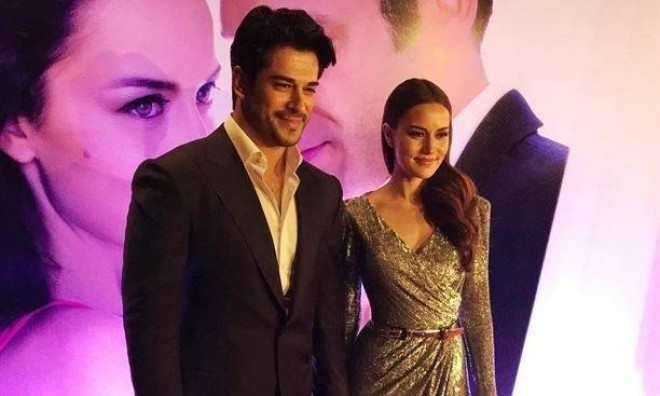 Fahriye Evcen və Burak Özçivit qala gecəsində