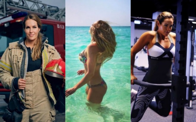 Yanğınsöndürən qadın cazibədarlığı ilə diqqət mərkəzində&nbsp;