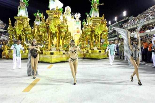 Rio karnavalının son günündə yaşananlar - foto