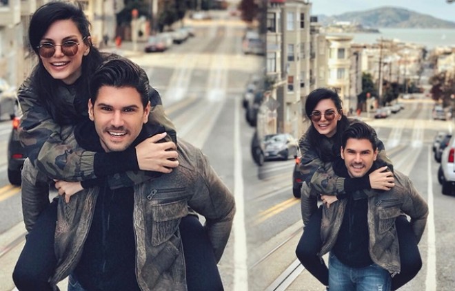 Məşhur cütlüyün balayı hələ də davam edir