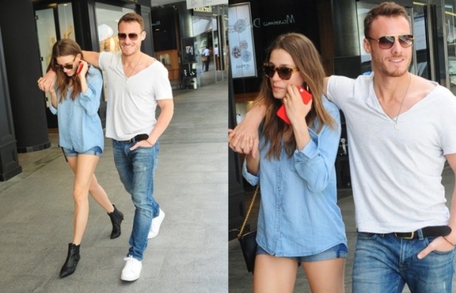 Cütlük idmandan sonra birgə yemək yedi