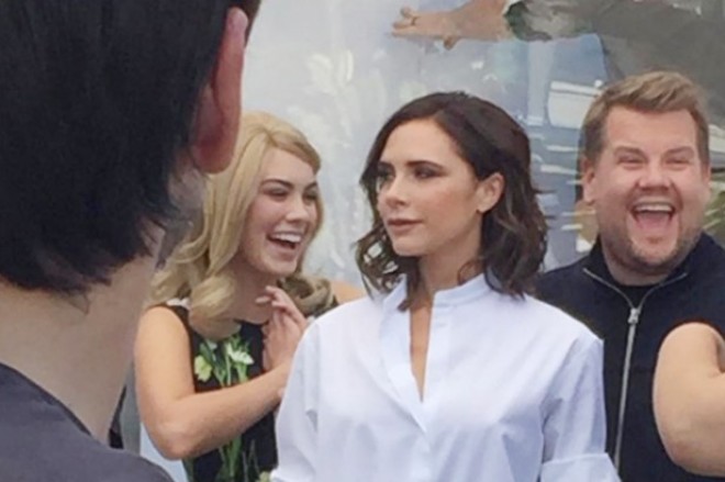 Viktoriya Bekhem məşhur şouda qonaq oldu - foto