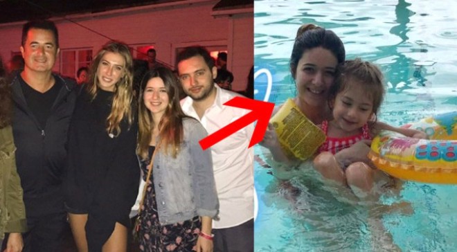 Qız​ı ilə sevgilisi birlikdə istirahət edir - fotolar