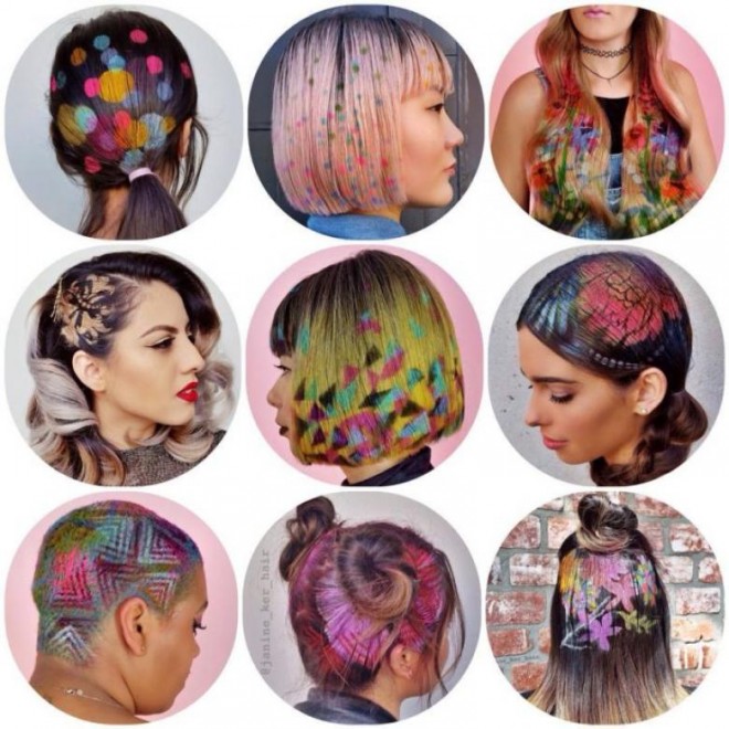 2017-ci ilin trendi – saçda döymə