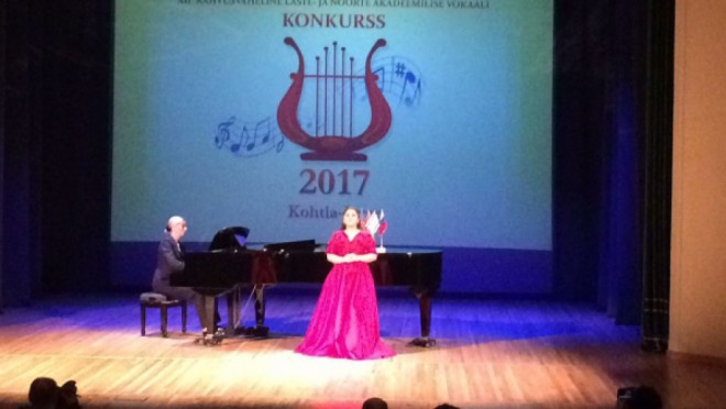 Gənc vokalçımızın Tallin uğuru