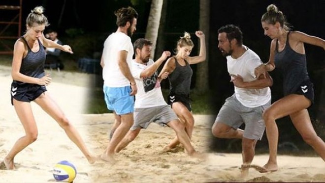 Acunun sevgilisinin qol sevinci