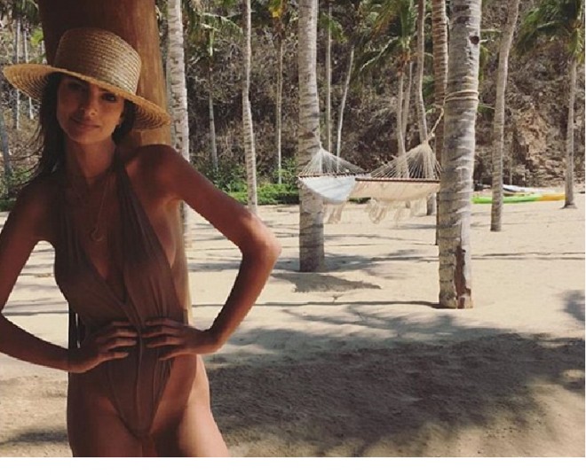 Məşhur model Meksikada dincəlir&nbsp;