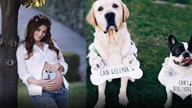 Hamilə aktrisanın yeni fotoları