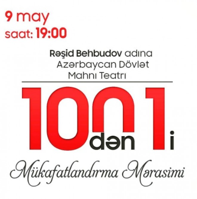 “100-dən 1-i” mükafatlandırılacaq