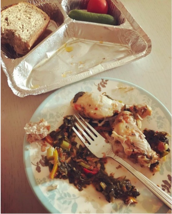 Xatirə İslam yemək şəkli paylaşaraq xahiş etdi