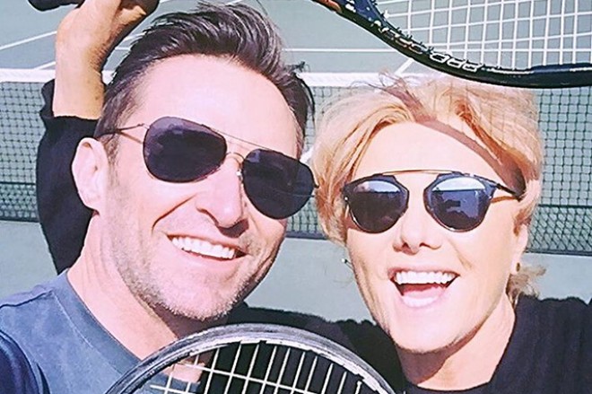 Hyu Cekman 61 yaşlı həyat yoldaşını təbrik etdi: "Sevirəm"