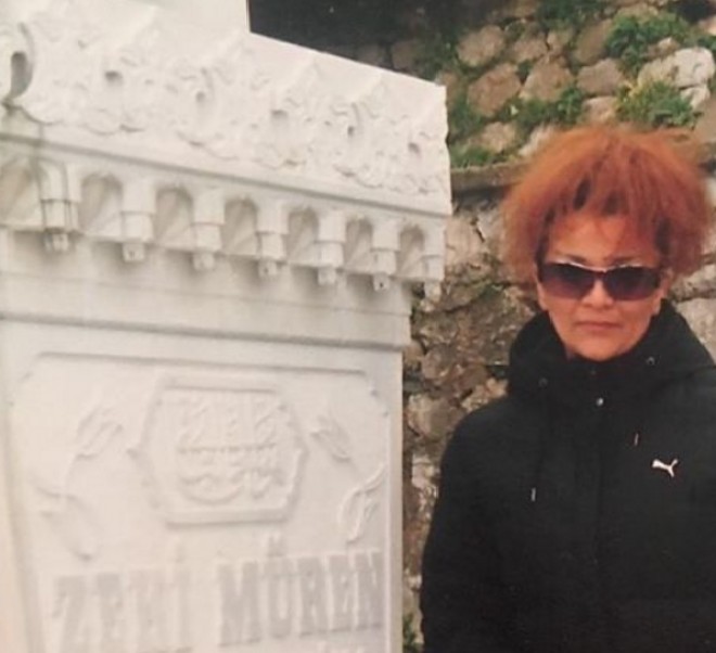 Xumar Qədimova mərhum türk sənətçisini ziyarət etdi