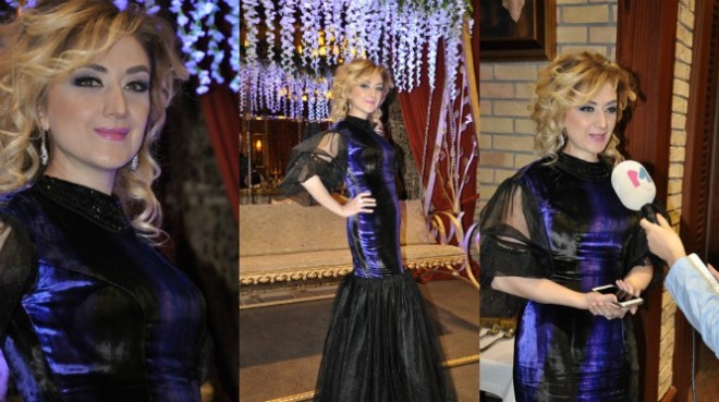 Gülnarə Xəlilova: "Məxməri parçalar bu il dəbdədir, amma..." - fotolar