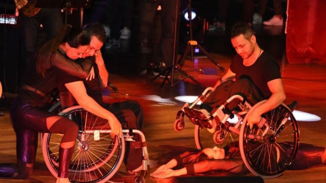 Ebru Şallı fiziki məhdudiyyəti olan şəxslər üçün rəqs etdi