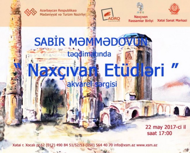 Naxçıvanlı rəssamın əsərləri Bakıda sərgilənəcək